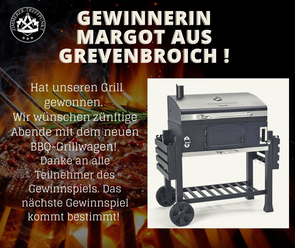 Gewinnerin Steht Fest Zimmerer Treffpunkt