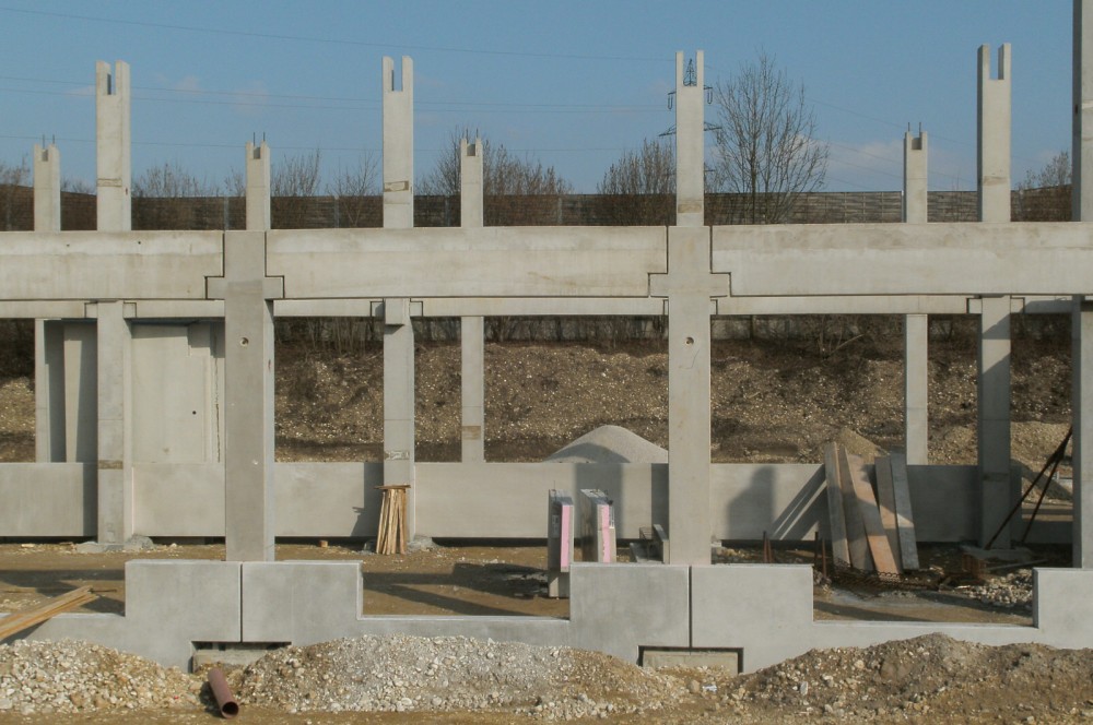 Stützen und Riegel