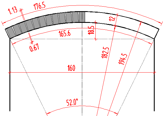 fertige Zeichnung