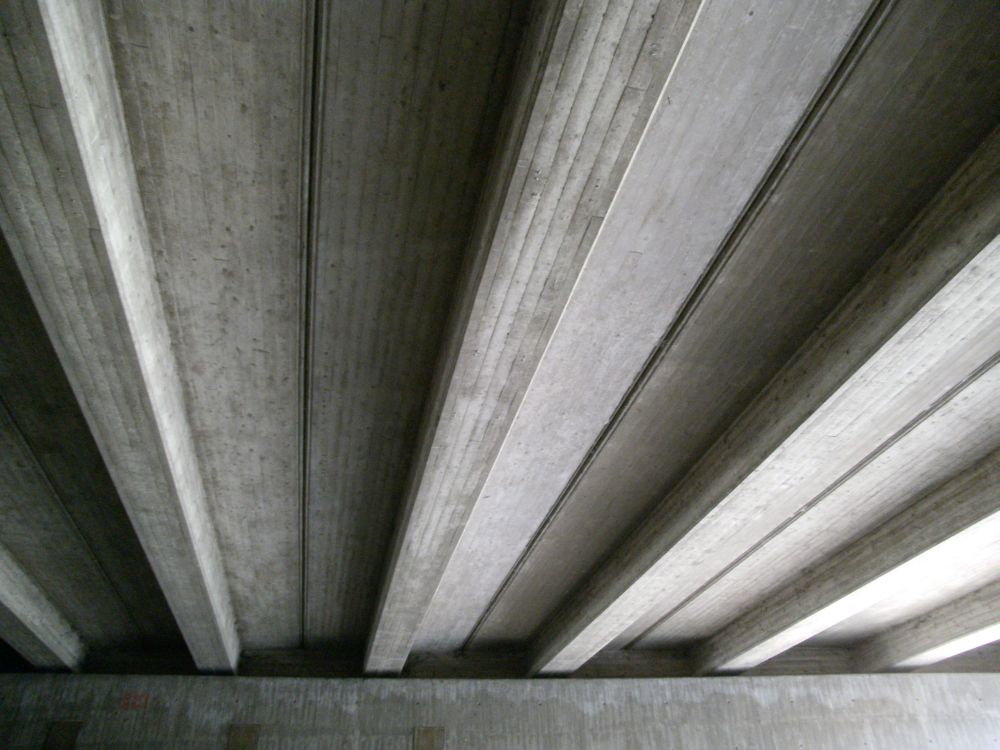 Untersicht Plattenbalken-Fertigteilelemente