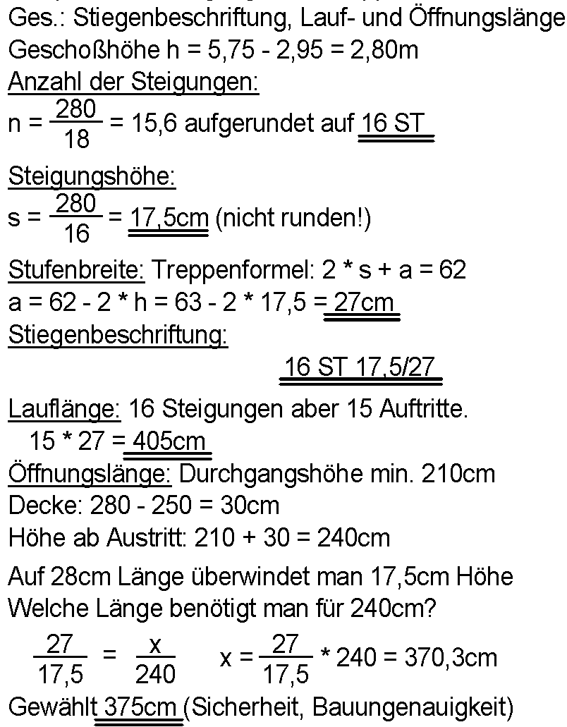 Berechnung Beispiel 1