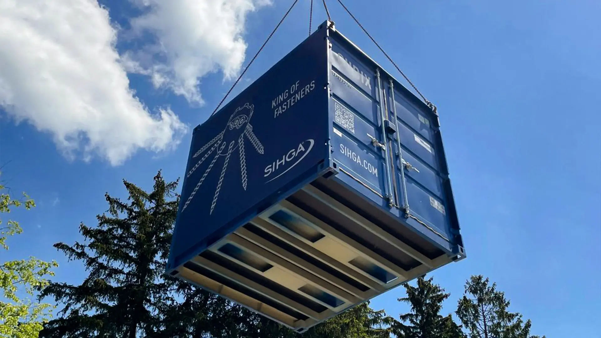 SIHGA Cubix Lagercontainer für die Baustelle