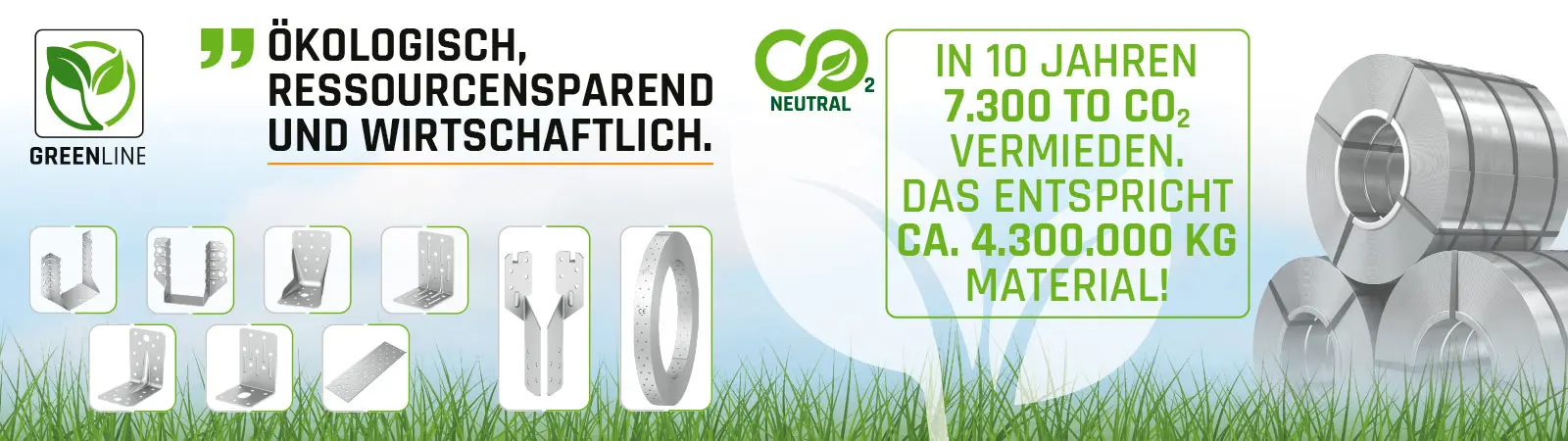 Die Greenline-Serie von GH für umweltschonende Verarbeitung im Holzbau