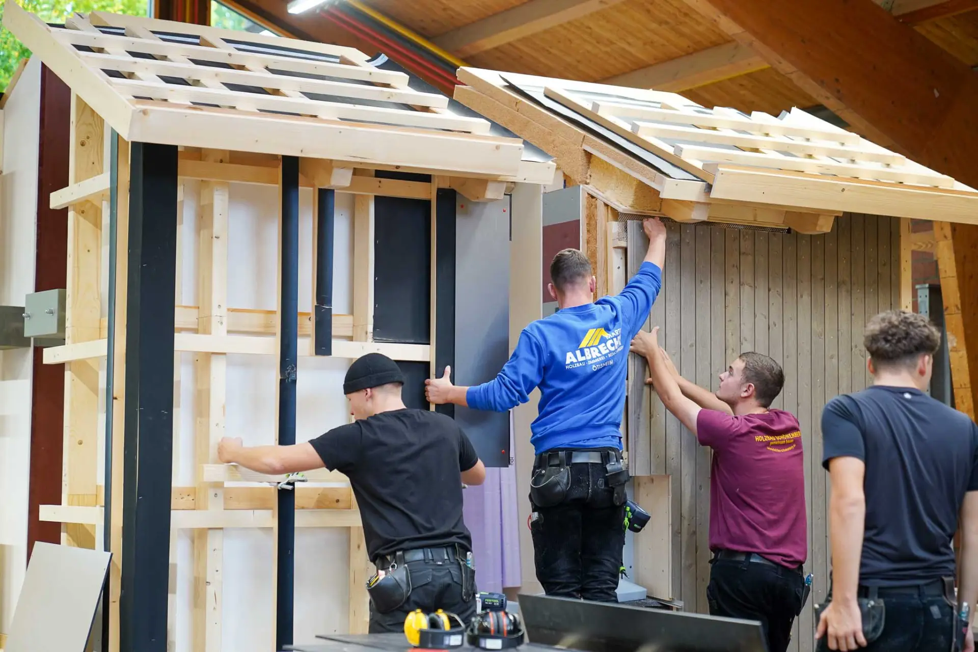 Fassadenkurs: Bildungszentrum Holzbau Biberach