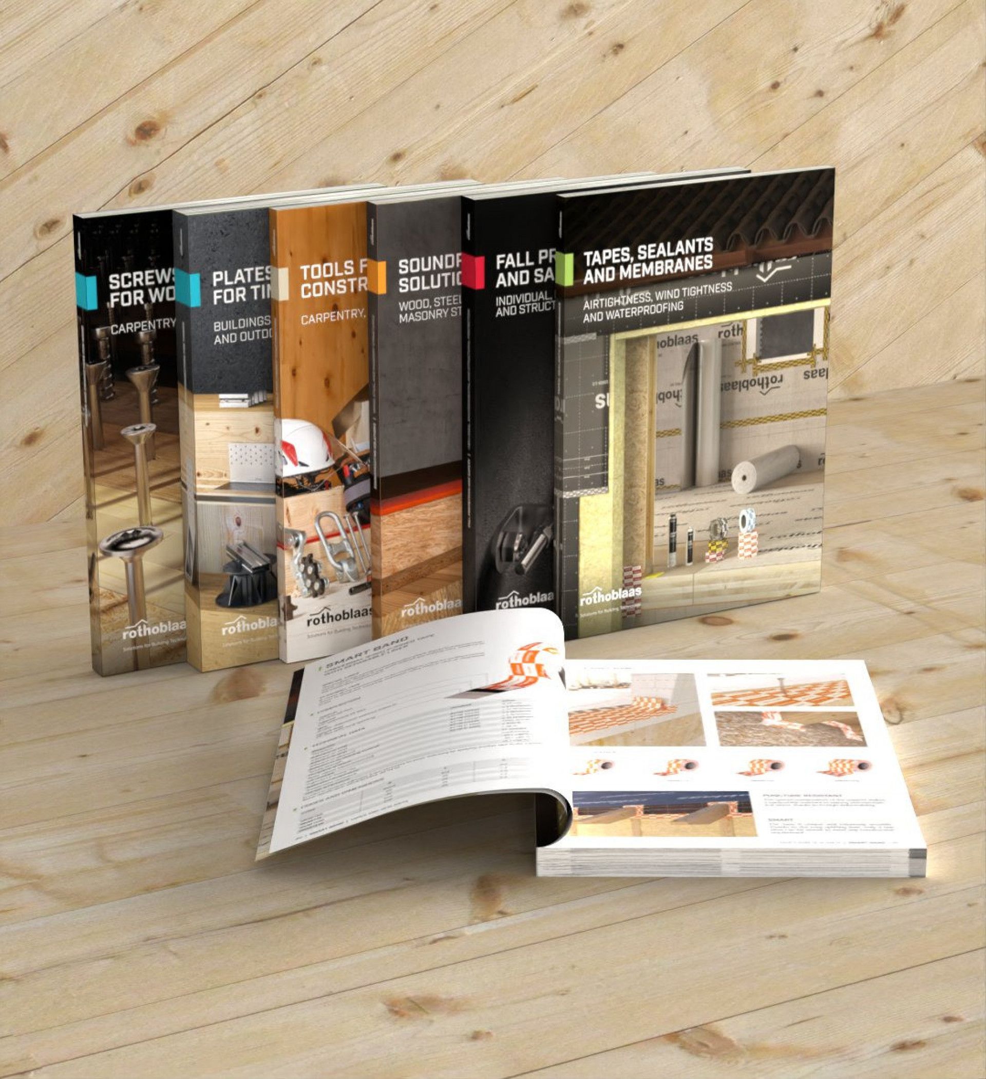 Neuer Rothoblaas Katalog "Bänder, Dichtungsmittel und Bahnen" ist da