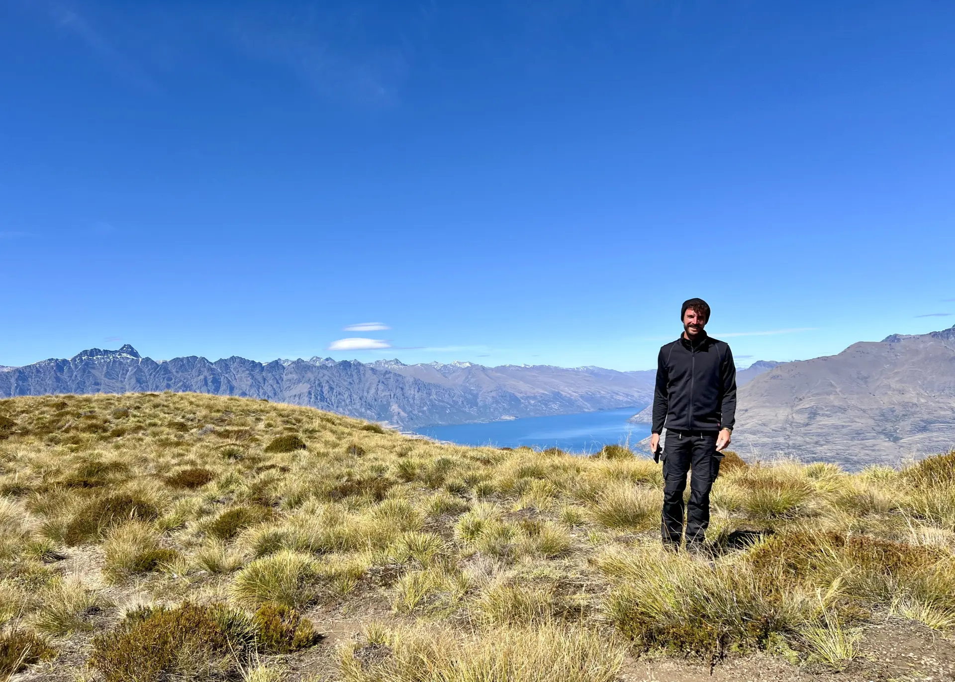 Die alpine Landschaft auf der Südinsel bei Queenstown