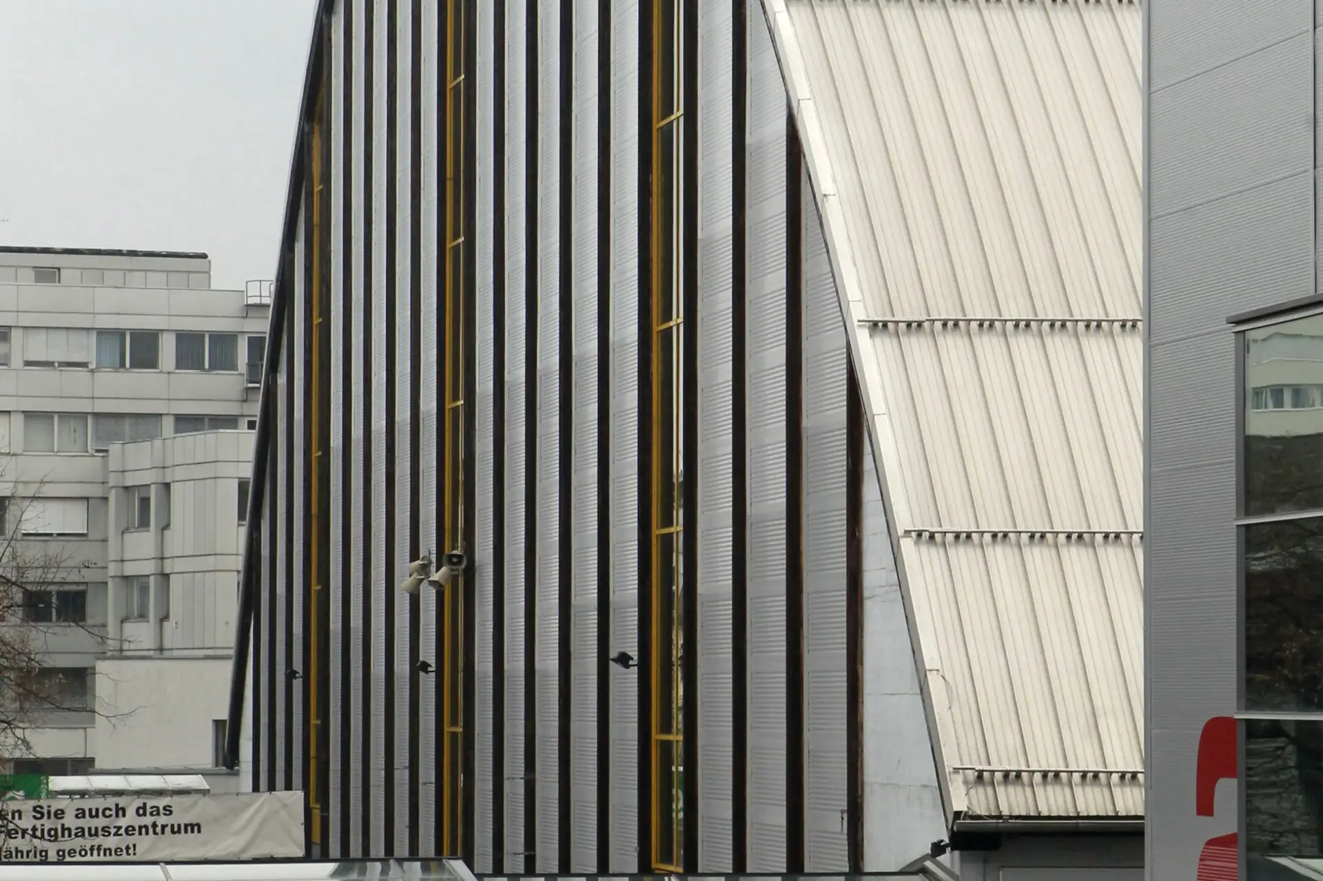 Die Messehalle heute